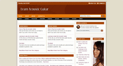 Desktop Screenshot of learnacousticguitar.org